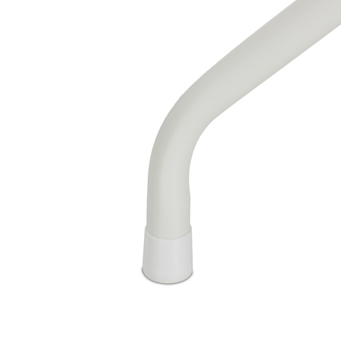 Relaxdays Garden Table with White Wood-Look