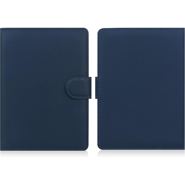 Чохол для Kindle, Kobo, Pocketbook, Tolino, Sony eReader (6.8'') з підставкою, шкіра, блакитний