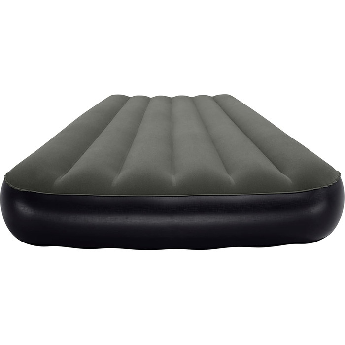 Надувний матрац Bestway Tritech Twin Grau 188x99x25 см - двоспальний, сірий