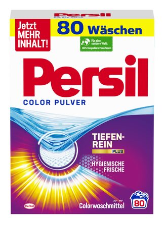 Пральний порошок Persil Color Tiefenrein для кольорової білизни, гігієнічна свіжість, 5.2 кг (80 прань)