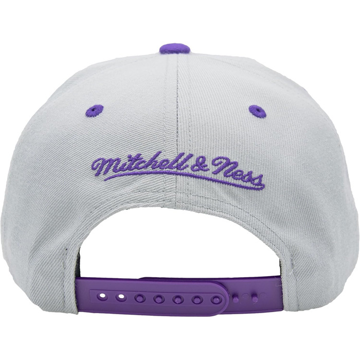 Кепка Mitchell & Ness NBA Lakers Snapback сіра/фіолетова, універсальний розмір