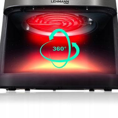 Аерофритюрниця Lehmann Prokado LHODF-1880D 1800 Вт, 8 л
