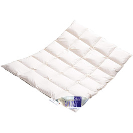 Пухова ковдра Vitaschlaf W6 Mega Warm з дикої качки, преміум-якість, 135x200 см, Німеччина