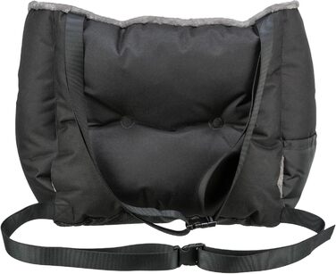 Автокрісло для собак TRIXIE Cabrio Deluxe - автоліжко, 50x40x50 см, з кріпленнями, м'яке, 30°C, 1 шт.