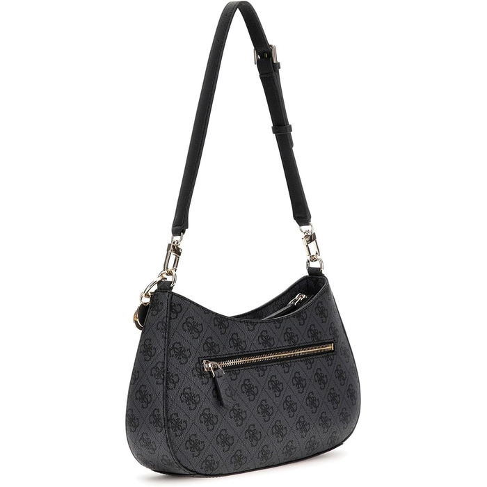 Сумка жіноча GUESS Noelle II Top Zip через плече Coal Logo, оригінал