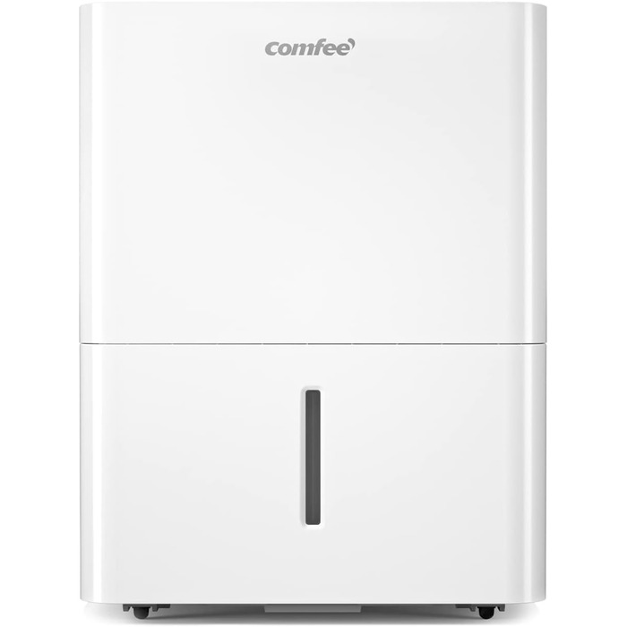 Comfee Dehumidifier 10L/24h, Room size approx. 40m³ (16m²), LED Display, Against Moisture, Mold, MDDN-10DEN7, R290, Automatic Dehumidification