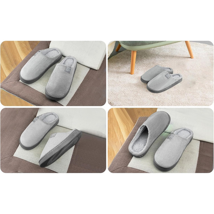 Жіночі теплі домашні тапочки на осінь/зиму з антиковзкою підошвою (40/41 EU, жовті)