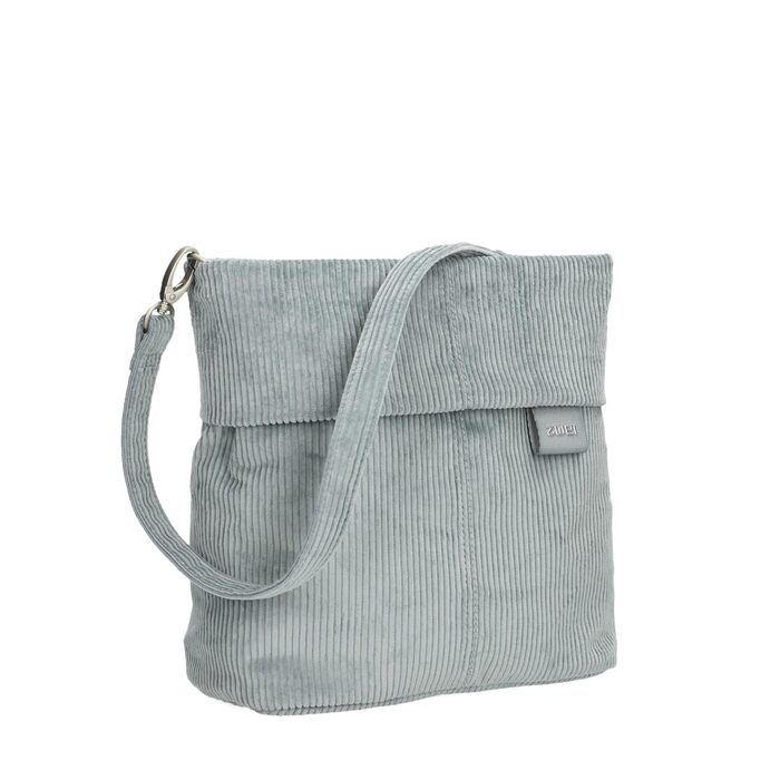 Сумка жіноча Zwei Damen Mademoiselle.M M8 крос-боді з екошкіри, колір: м'ятний. Зі схованим та основним відділеннями на блискавці, коротким та довгим знімним ремінцем.
