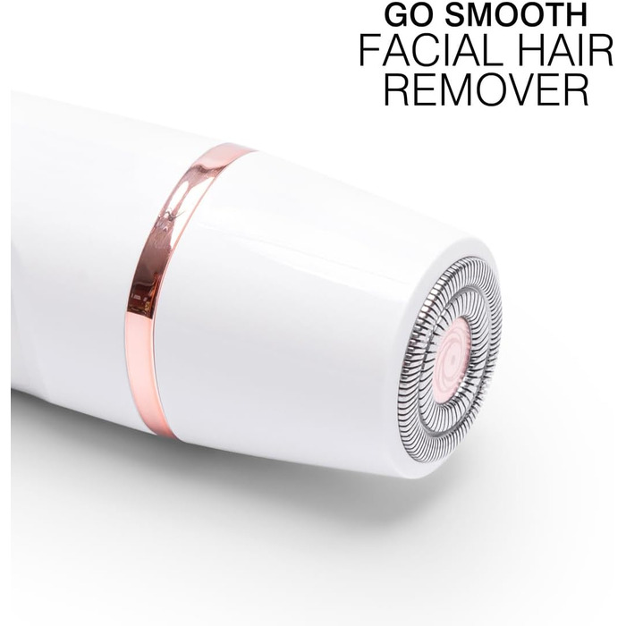 Електричний жіночий прилад для гоління та тримера бікіні Rio Go Smooth, вологостійкий, для ніг, під пахвами, інтимної зони, акумуляторний