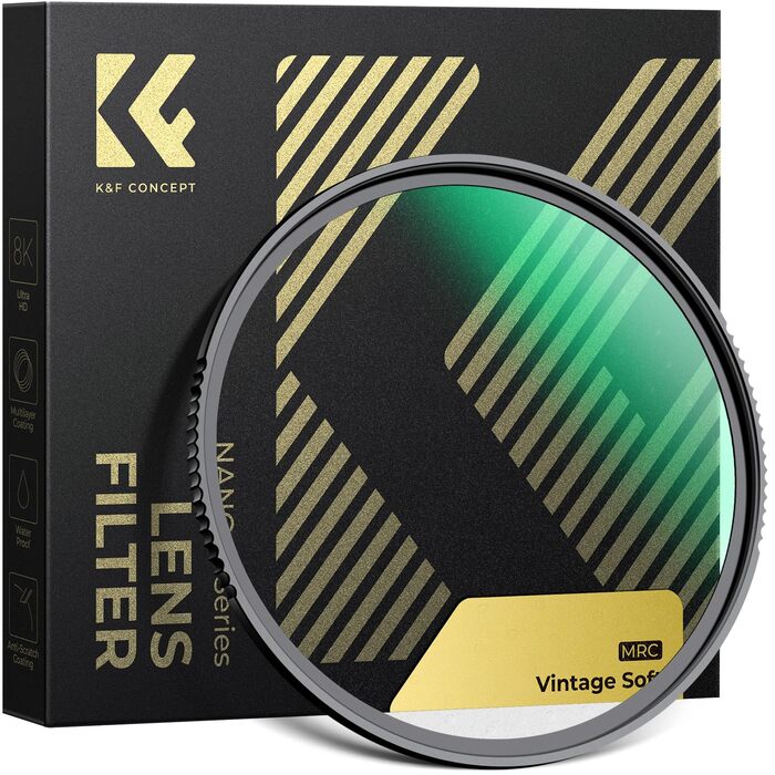 Фільтр K&F Concept 49мм Vintage Soft 1/4, оптичне скло з нанопокриттям Nano-Xcel