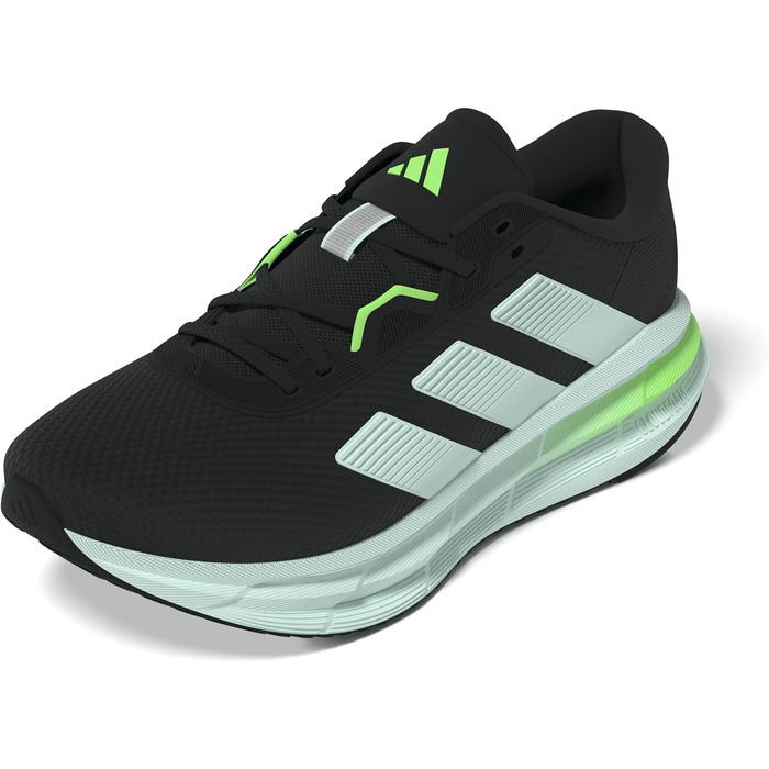 Жіночі кросівки Adidas Galaxy 7 Core Black Halo Mint Lime Burst (36 2/3 EU)