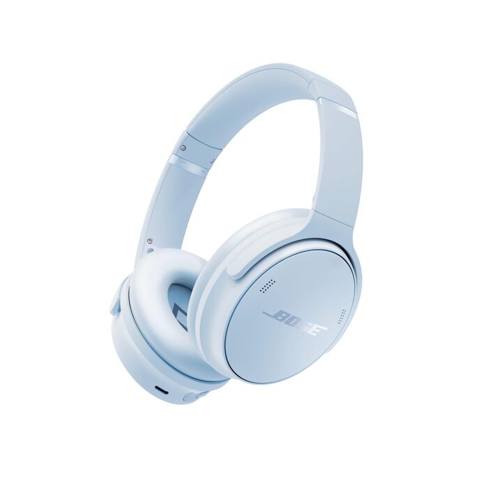 Бездротові навушники Bose QuietComfort з активним шумозаглушенням, Bluetooth, мікрофоном та часом роботи до 24 год, колір Eisblau (крижано-блакитний)