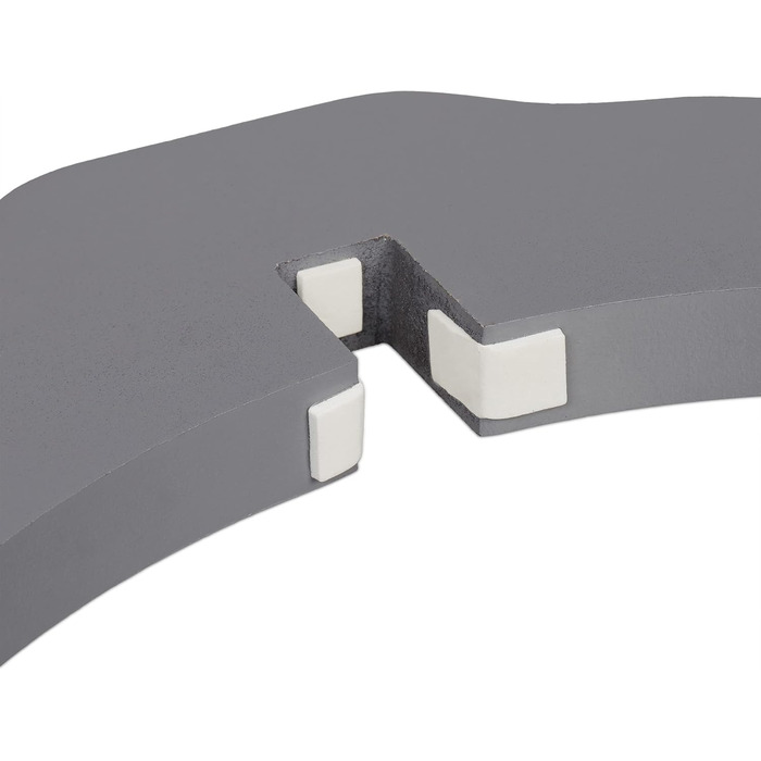 Захисне ворота Relaxdays для собак, розкладне, сіре (70 x 207 см)