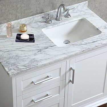 Миска для мила з чорного мармуру – полірована та блискуча підставка для мила – вишуканий аксесуар для ванної кімнати від CraftsOfEgypt (чорний, антрацит)