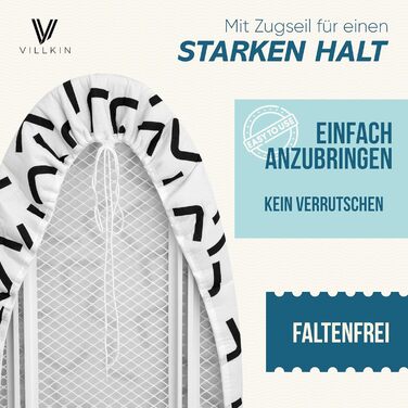 Покривало для прасувальної дошки з бавовни для парових прасок та парогенераторів (L)