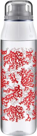 alfi Tritan Water Bottle, BPA-Free, 700ml, tritanBottle Coral, Leak-Proof, Carbonated Drink-Safe, Dishwasher-Safe, 5495.110.070 Bottle for Togo, School, Sports, Hiking, Leisure