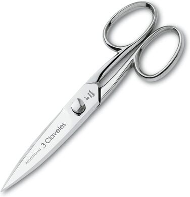 Кухонні ножиці 3 Claveles Master INOX 20 см, нержавіюча сталь, блискучі