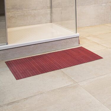 Bamboo Bath Mat Set - 3 Piece Non-Slip Bathroom Rugs | DE-Commerce
