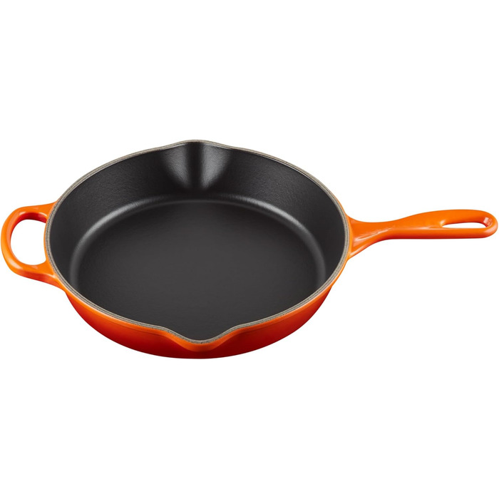 Чавунна сковорода Le Creuset Signature 26 см, 2л, червона для всіх плит та духовки