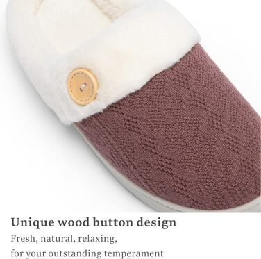 Чантомoo Домашні тапочки для жінок, зручні, з піною Memory Foam, плюшеві, теплих кольорів (зелені, фіолетові), антиковзка підошва, для дому та вулиці