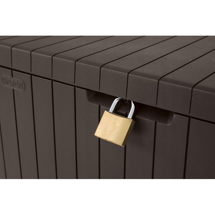 Садова скриня Keter City Storage Box 113 л, коричнева