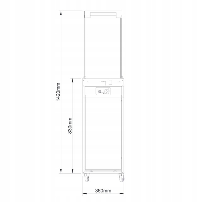 Обігрівач-парасоль Planika 150 см, 8 кВт