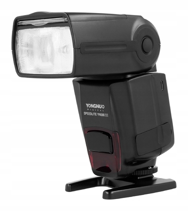Спалах Yongnuo YN-560 III: дальність 58 м, регульована головка та дифузор