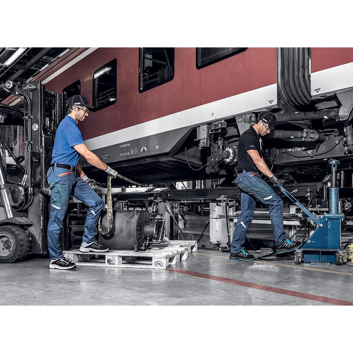 Черевики робочі Uvex 2 Trend з системою BOA Fit, S1 P SRC, для чоловіків, чорно-сині, 45 розмір