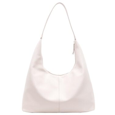 Сумка жіноча GSenhui Hobo бежева з м'якої шкіри, вінтажна сумка-тоут на плече