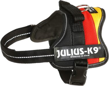 Шлейка для собак K9 Powergeschirr, розмір /2, неонова (XS/Mini-Mini, з символікою Німеччини)