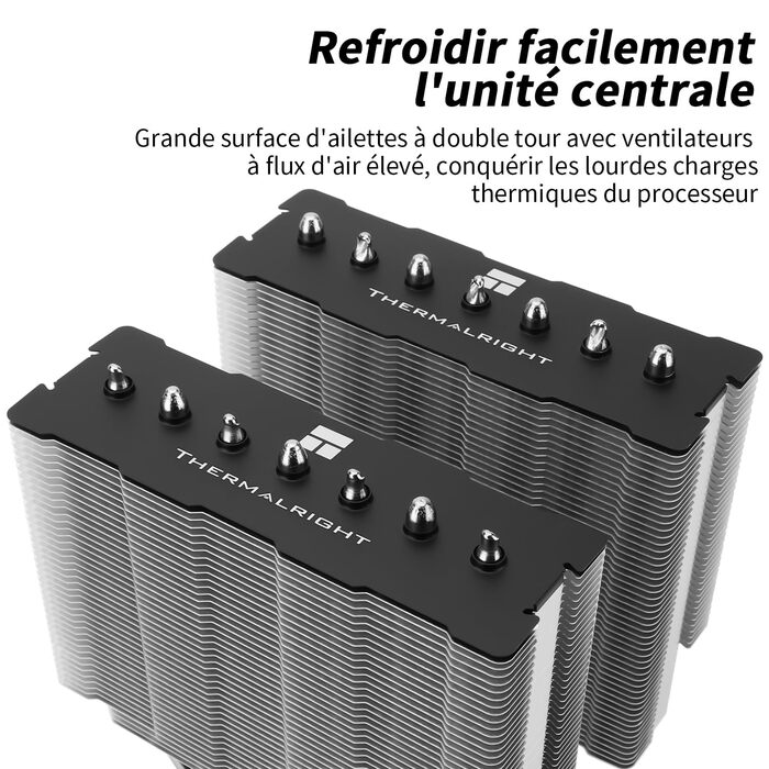 Thermalright Phantom Spirit 120 SE: Потужний кулер для CPU з 7 heatpipes, ARGB підсвічуванням, сумісний з AMD AM4/AM5 та Intel lga1851/1700/1150/1151/1200