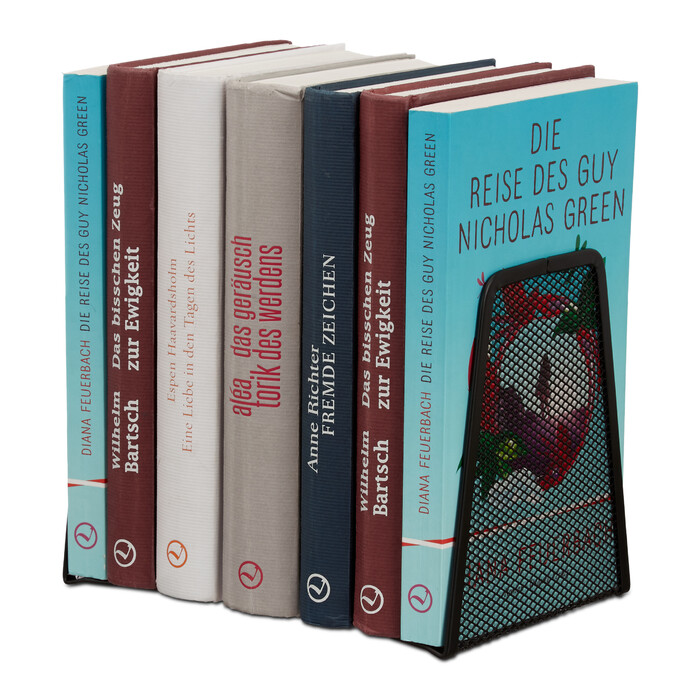 Relaxdays Bookends - Set of 2