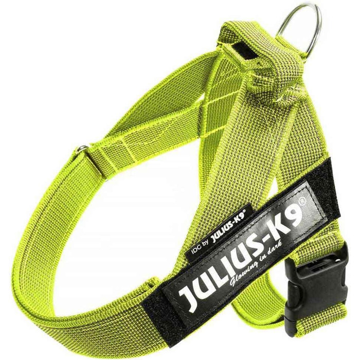 Шлейка Julius-K9 IDC® Color & Gray® (неоновий сірий, XL / 38 см)