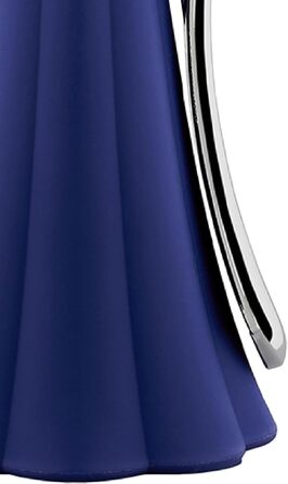 Alessi AM01 Daz Corkscrew made of thermoplastic resin, blue and chrome-plated Zamak, 3