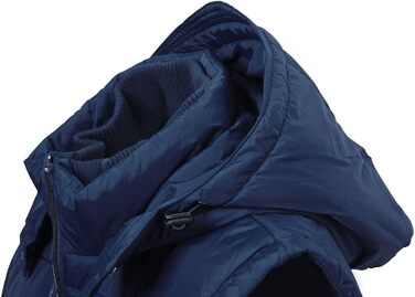 Степова жилетка жіноча James & Nicholson з капюшоном, чорна, розмір M