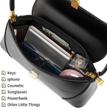 Жіноча сумка-клатч вінтажний стиль, екошкіра, чорна. Сумка через плече з пряжкою