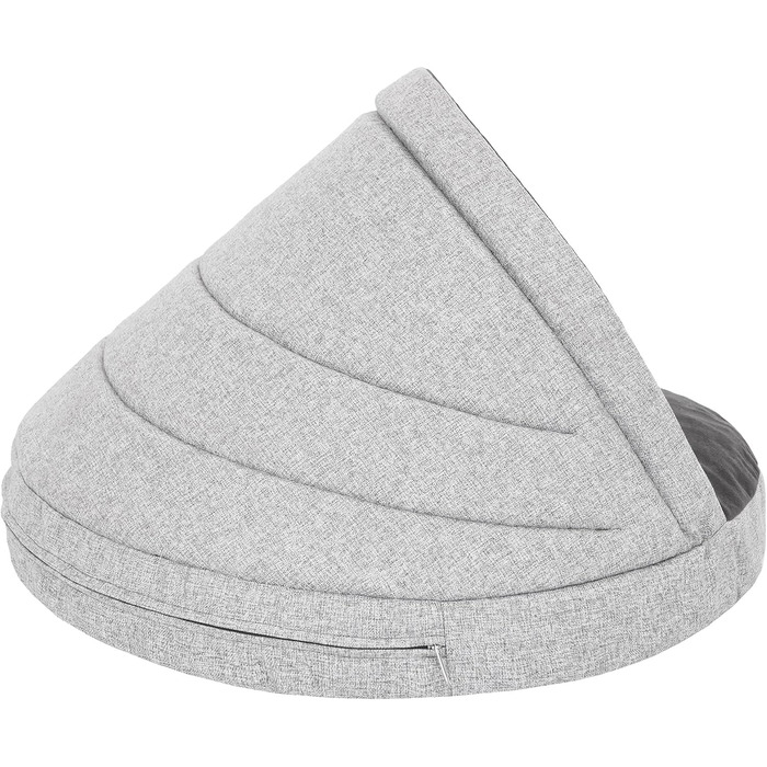 Dog Cave Dog Bed Dog Sofa Dog Cushion Dog House Dog Basket Dog Couch Resting Place Pet Bed Dog Lounger Cushion, : 65 x 50 cm (R1, Ash)