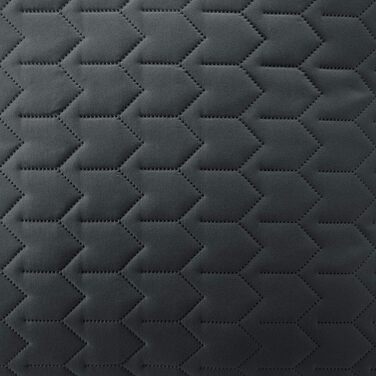 Декоративна подушка Aqua-Textil Dreamlike 60x60 см антрацит сіра, мікрофібра, легка стьобана, для дому