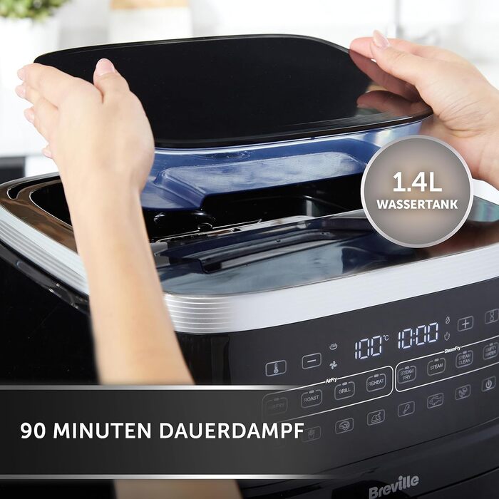 Аерофритюрниця Breville Halo Flexi 7 л з пароваркою (SteamFry)