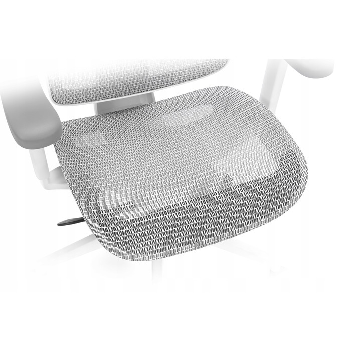 Ергономічне офісне обертове крісло Control Series, біле, LVNSystem