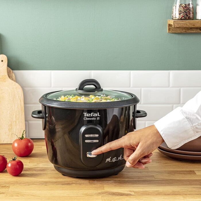 Мультиварка Tefal RK8121 45 в 1 з LCD-дисплеєм, 5л, нержавіюча сталь + Книга рецептів