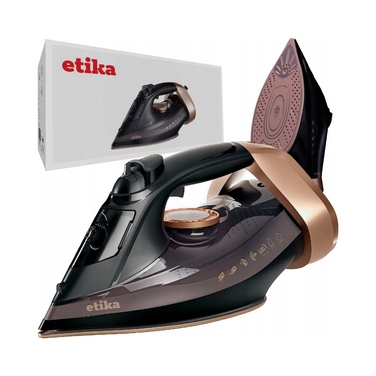 Праска Etika ET12/Ż/G 3200 Вт, чорна
