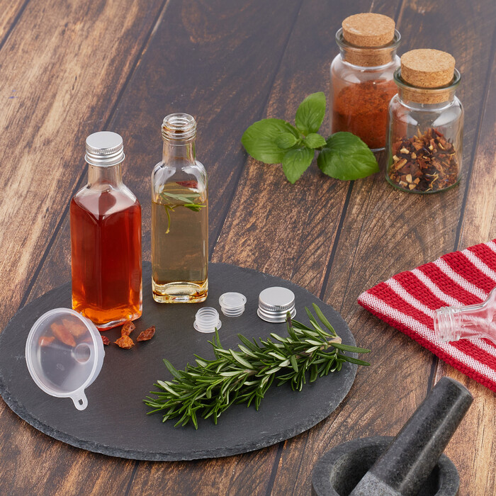 Relaxdays Set of 100 ml Small Bottles