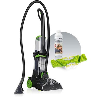 CLEANmaxx Апарат для чищення килимів 3-в-1: миття, чистка, всмоктування | Мийний пилосос з вібраційними щітками та боковими щітками | Для чистоти на практично будь-якому килимі (AquaStream Plus)