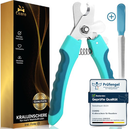 Ножиці для грумінгу собак та котів з високоякісним стопором для захисту від забруднень - включаючи стабільну фіксацію, професійні ножиці з міцної нержавіючої сталі