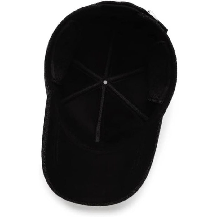 Кепка YAMEE для чоловіків, зимова бейсболка з відкидним навушником, тепла шапка-кепка, чорний (2074)