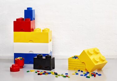 Контейнер для зберігання Lego Brick 8 великий, світло-блакитний