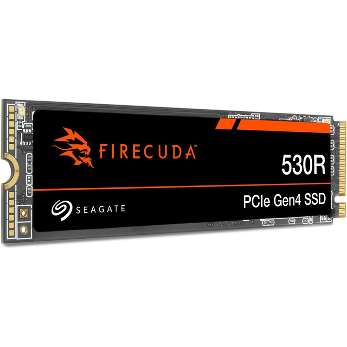 SSD Seagate FireCuda 530R 4TB NVMe PCIe Gen4 x4 для PS5/PC - 7400 МБ/с, 3D TLC NAND, 5.050TBW, Data Rescue Service
