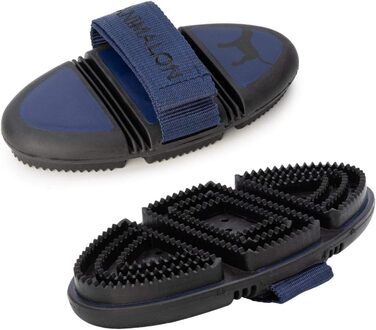 Штригучка для собак Kurzhaar Animalon | Штригучка для собак з короткою шерстю | Інноваційна щітка для собак для щадного догляду за шерстю (Блакитна)