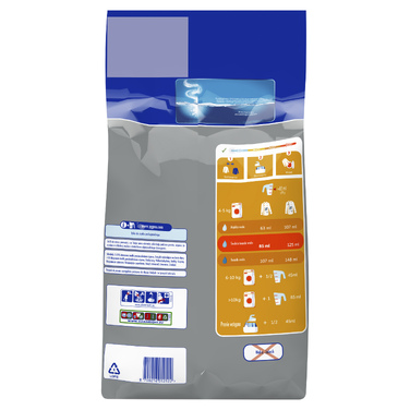 Пральний порошок Vizir Professional для білого 5,5 кг (100 прань)